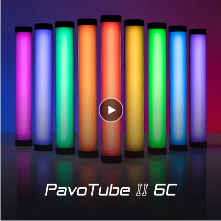 Nanguang Nanlite PavoTube II 6C светодиодный RGB мягкий светильник трубки Портативный ручной