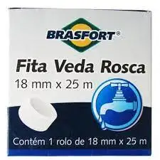 

Fita Veda Rosca 18mmx25m - Brasfort 7467