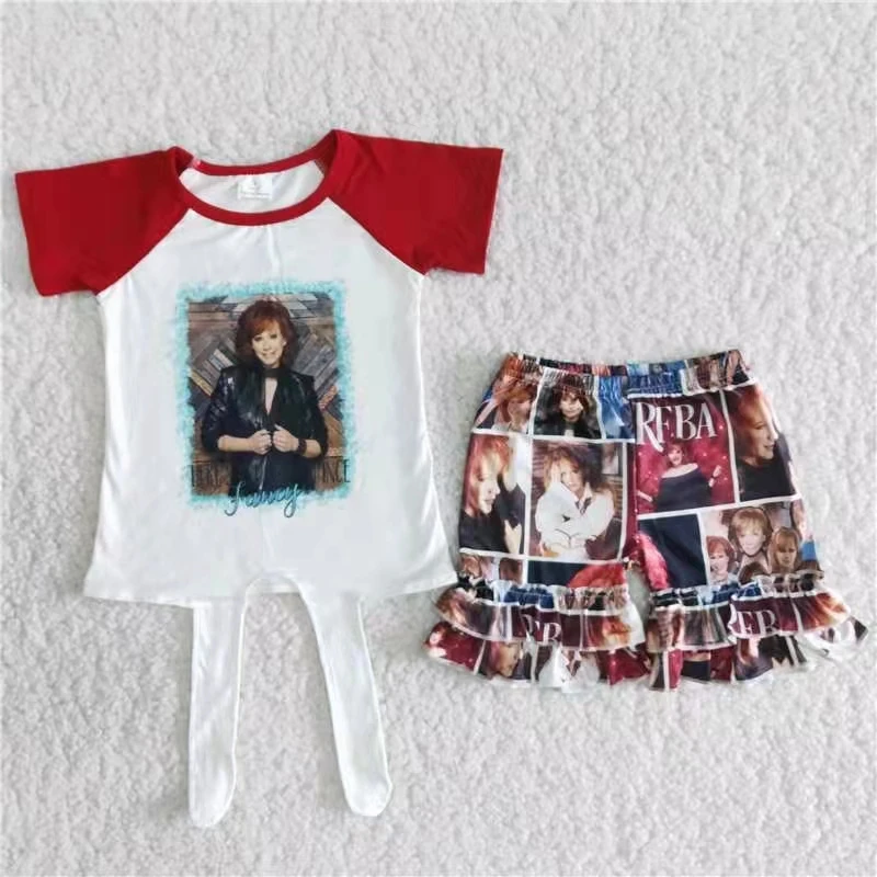 

toddler little girl clothes summer baby girl outfit 2 piece outfit clothing set casual short sleeve top and shorts outfit