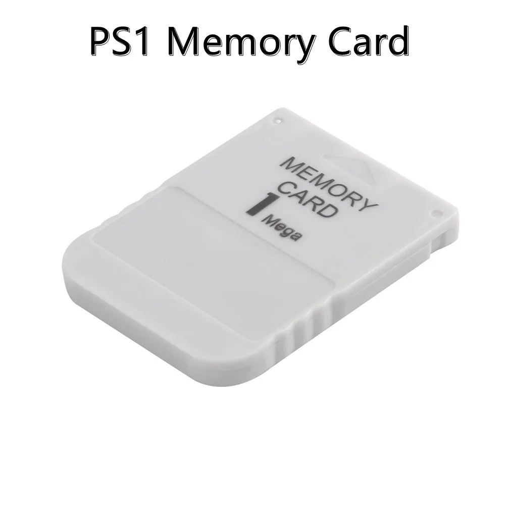 PS1 карта памяти 1 мега для Playstation One PSX игра Полезная практичная доступная белая м