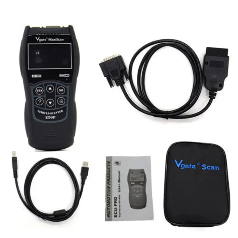OBDII-сканер VS890 OBD2 считыватель кодов универсальный VGATE сканер многоязычный