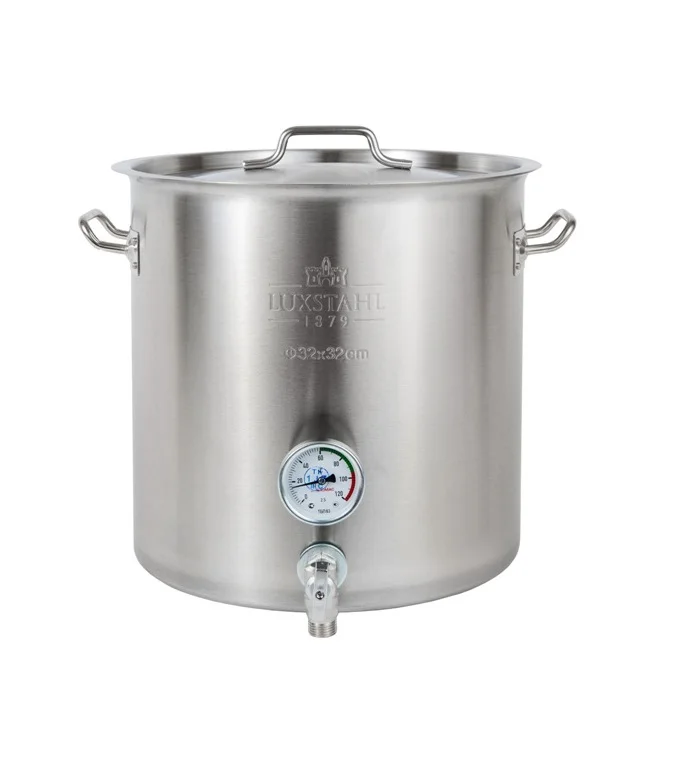 Сусловарочный котел Абсолют 37 л для варки пива|Ферментация| |