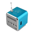 Портативный мини-стерео-динамик из алюминиевого сплава с микро-USB, низкочастотный динамик ubнч, музыка, MP34 FM-радиоприемник