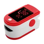 Пульсоксиметр Пальчиковый цифровой медицинский со светодиодным дисплесветодиодный, прибор для измерения пульса и уровня кислорода в крови, SPO2 PR