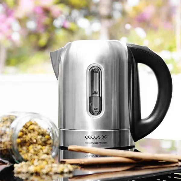 Чайник Cecotec ThermoSense 290 из нержавеющей стали 2200 Вт 1 7 л | Бытовая техника