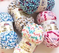 super bulky crochet knitting yarn 5 lotballs himalaya dolphin baby colors 100g chenille variegated colorful turkish velvet diy