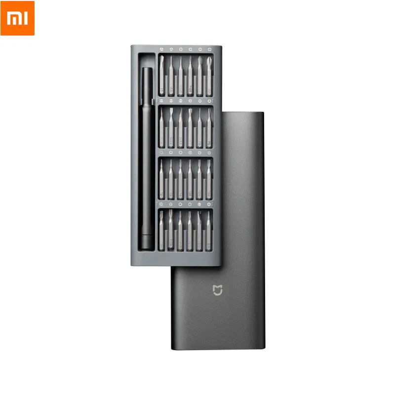 

Набор отверток Xiaomi Mijia, комплект из 24 магнитных насадок с алюминиевой коробкой
