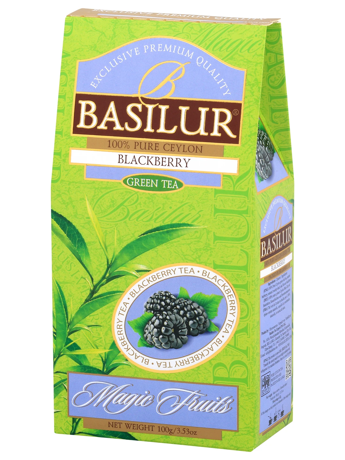 Чай зеленый Basilur 71316-00 Волшебные фрукты &quotЕжевика&quot 100 г | Продукты