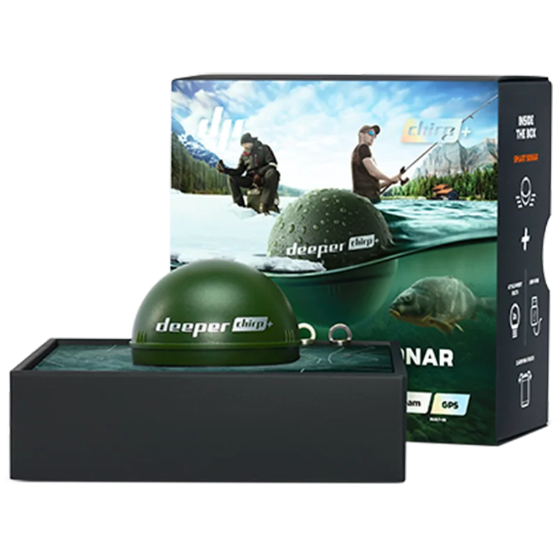 Беспроводной эхолот гидролокатор для рыбалки Deeper CHIRP+|Рыболокаторы| |