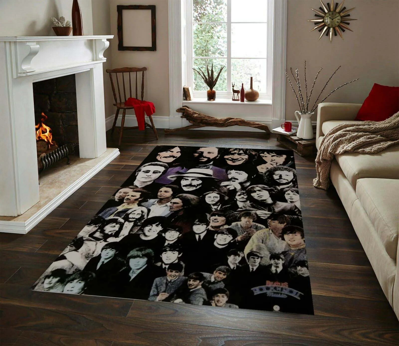 Beatles Rug, Modern Rug, Legends Carpet, Living Room Rug, Home Decor Carpets, Decor For Boy Room, Trends Rug