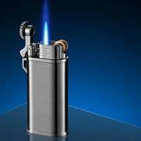creative butane gas lighters mini windproof cigarette cigar lighters grinding wheel lighter torch jet lighter ignition tool