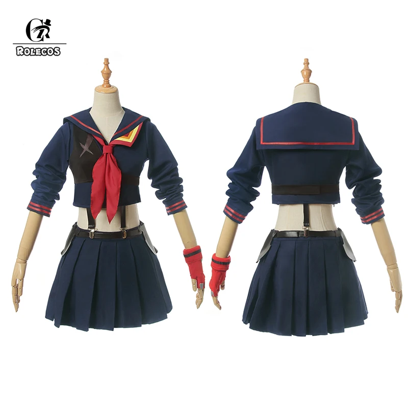 Женский костюм для косплея ROLECOS аниме KILL la Matoi Ryuuko Униформа юбка| |