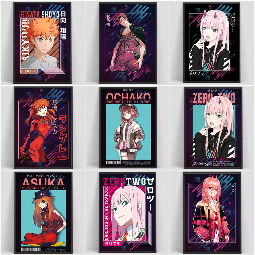 

Tokyo Ghoul Zero Two 02 Dragon Ball Japanese Anime Canvas Painting Wall Art Posters and Prints Picture for Room Home Decoration