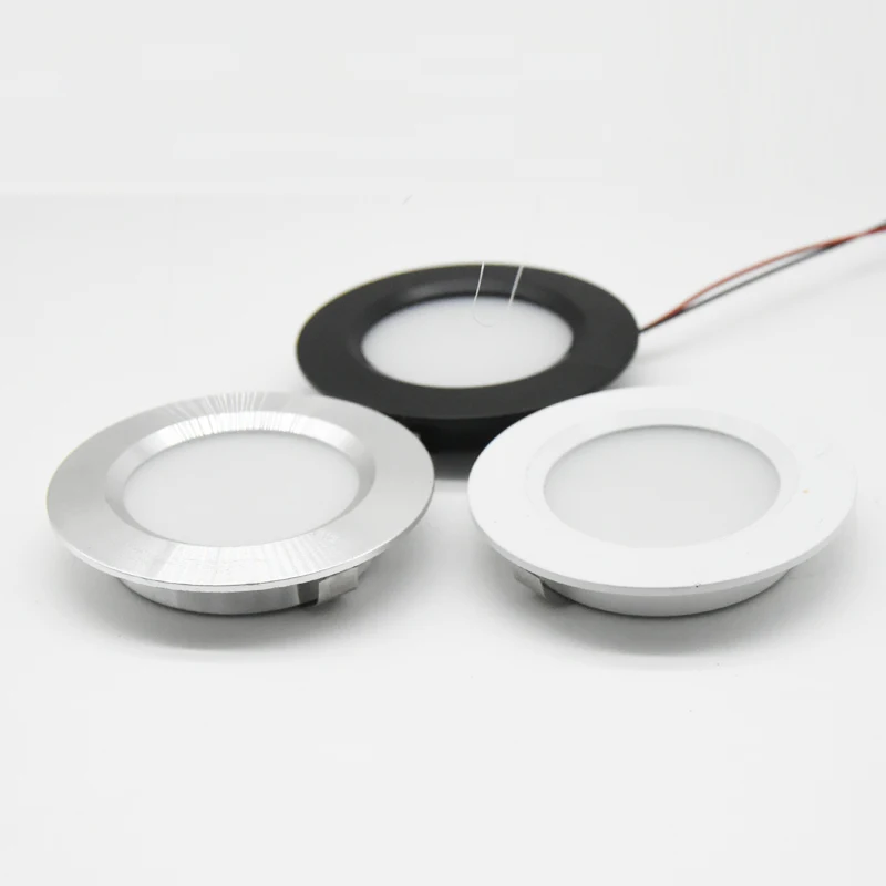 

RGBW RGB 304 Stainless Steel IP65 3W Slim 14mm 12V LED Downlight Mini Spot Lamp Home Ceiling Lighting Kitchen Cabinet Lights