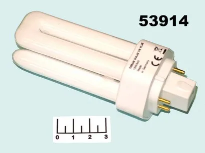 Лампа люминесцентная 3U 18W GX24Q-2 840 4000К белый Osram 4 контакта - купить по выгодной цене |