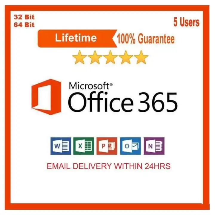 Office 365 2019 Professionele Plus Levenslange Rekening 5 Apparaten 5Tb Pc/Mac