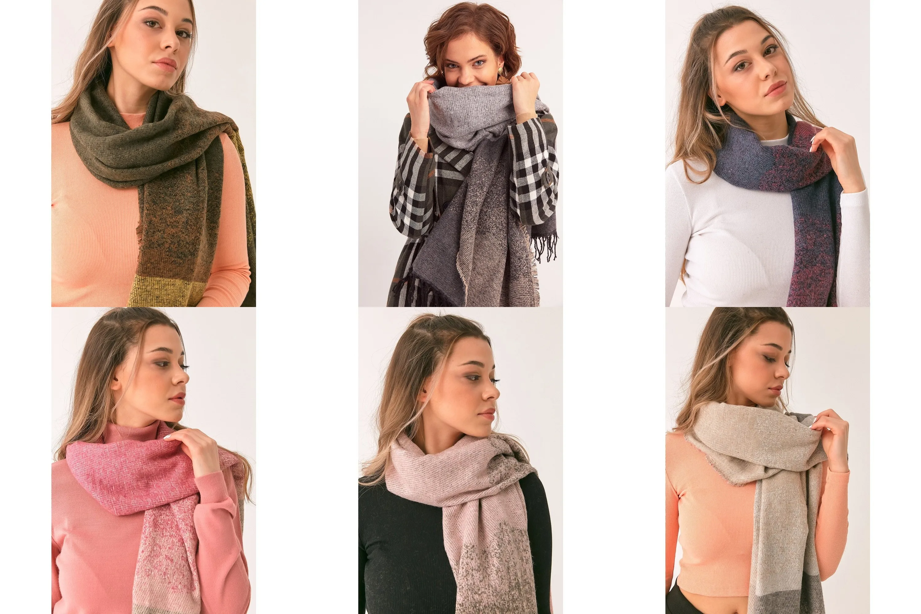 

Wrap Fashion Scarf Winter Long Clothing Accessories Women 'S Autumn Fashion Long Scarf Trend Kombin Acrylic Viscose Quality