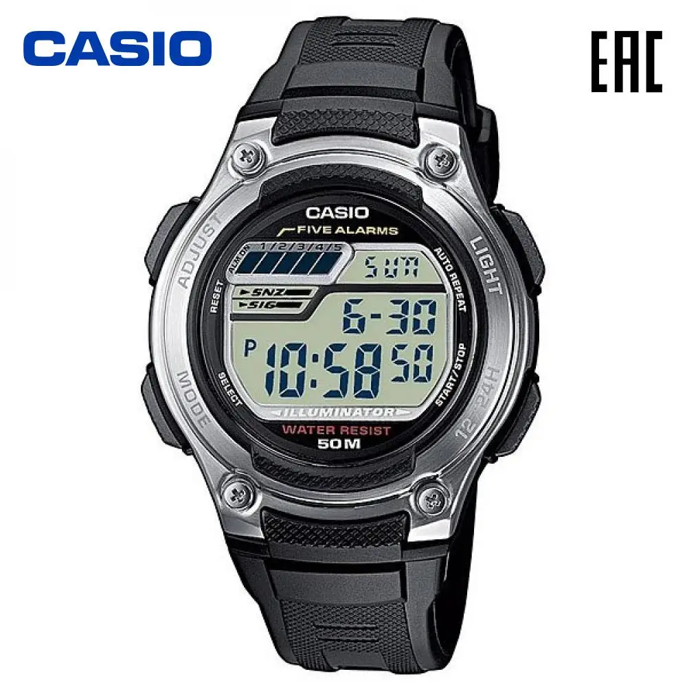 Наручные часы Casio W-212H-1A мужские