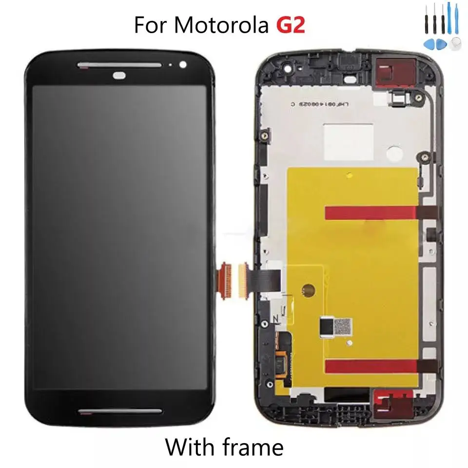 Полный экран (LCD/дисплей + дигитайзер/сенсорный) Motorola Moto G 2014 XT1068 | Мобильные