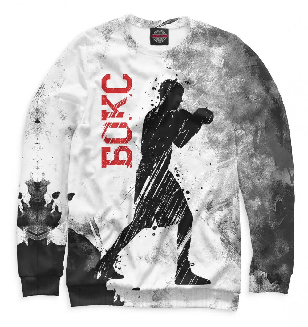 Мужской свитшот Бокс|Мужские толстовки и свитшоты| |