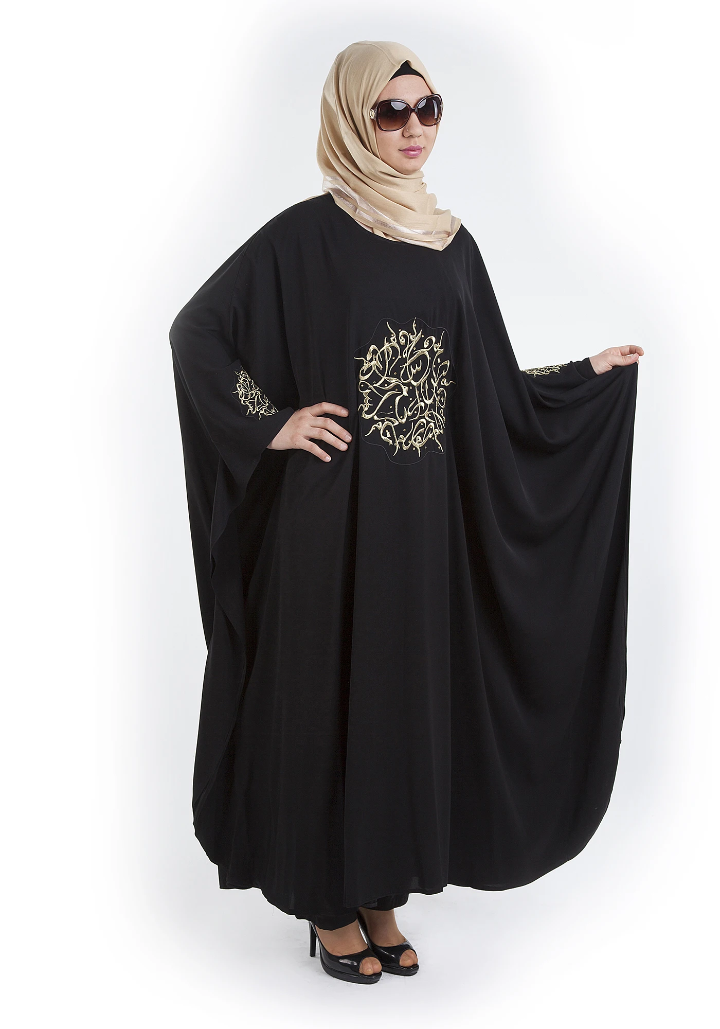 Muslim Fashion Abaya Free Size Dubai Silky Soft Ladies Stony Turkey Luxury Ferace  One Size Arab High Quality Elegant Women Reis