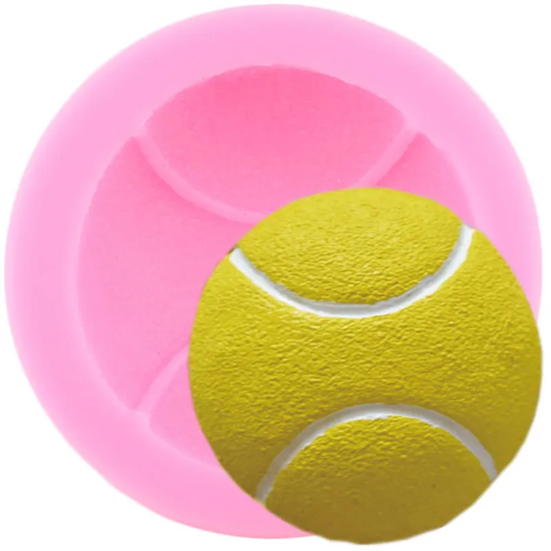 Mini Football Basketball Golf Silicone Mold Baby Party Cupcake Topper Fondant Cake Decorating Tools Clay Candy Chocolate Mould | Дом и сад
