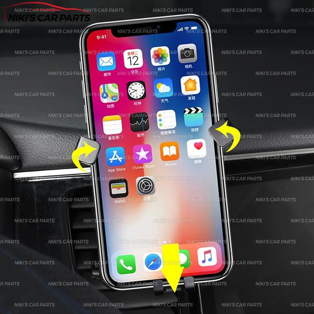 Aluminum car holder case for Mitsubishi Outlander 2013-2019 Alloy 1 set decoration styling accessories interior | Автомобили и