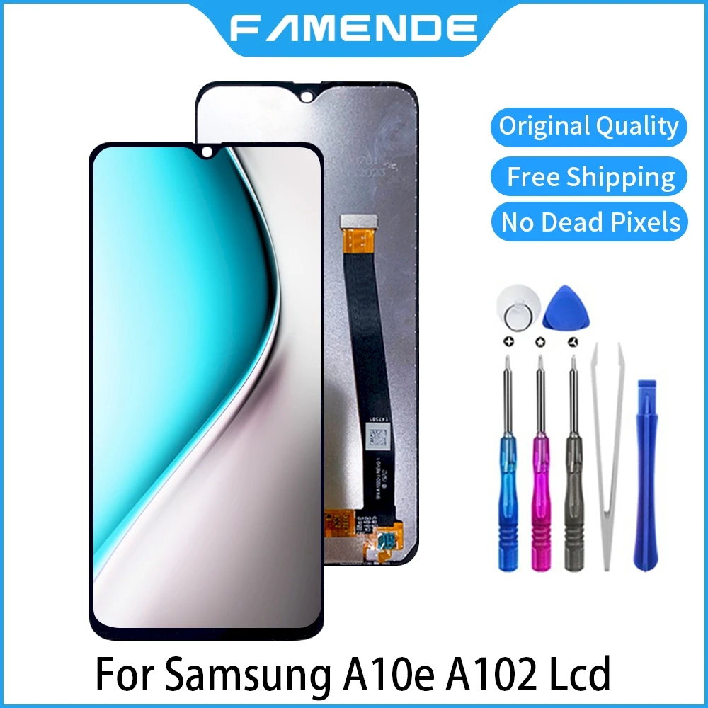 100% Original LCD For Samsung Galaxy A10e A102 SM-A102N SM-A102W OLED LCD Display Screen Digitizer Assembly Replacement