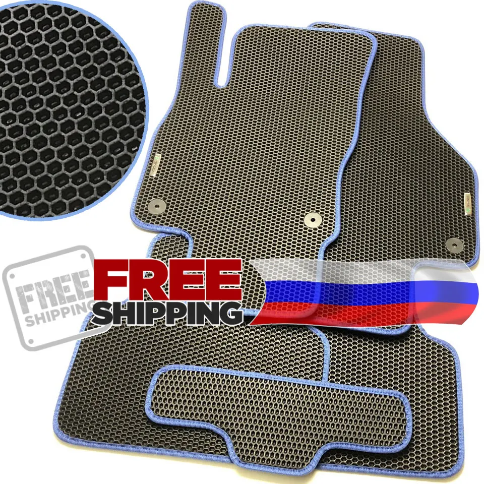 Автоковрики резиновые ЕВА для Пежо 107 (2005 н.в.) EVA коврики ячеистые| |