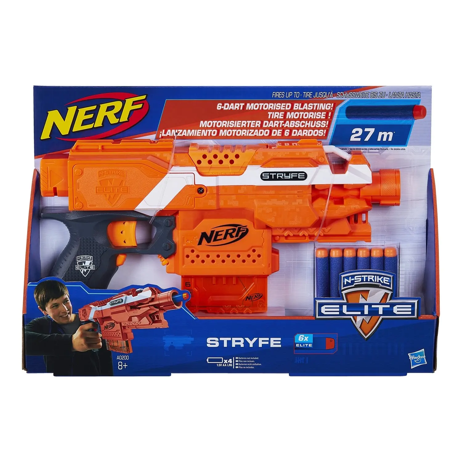Бластер Nerf Elite Страйф (A0200)|Водяные пистолеты и бластеры| |