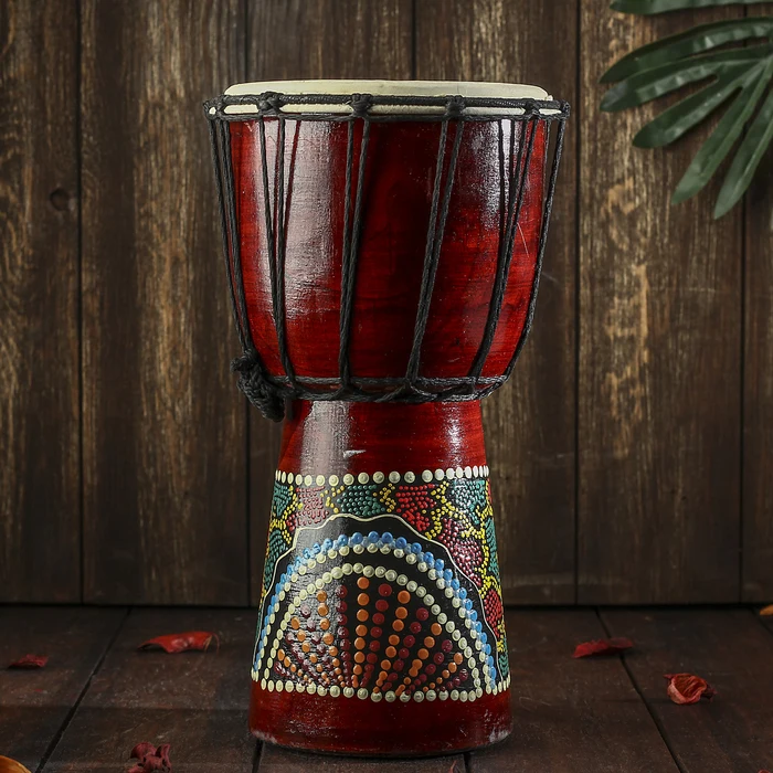 Барабан Джембе &quotВеер удачи&quot d=16 см | Спорт и развлечения