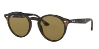 rayban round 2180 71073 49 vintage sunglasses brown frame drak brown lenses high quality vision unisex sunglasses 2021