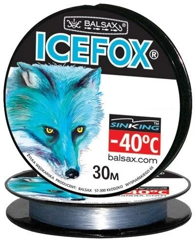 2 штуки - Леска зимняя Balsax Ice Fox 30м флюрокарбон (-40*С) | Бесплатная доставка купить по