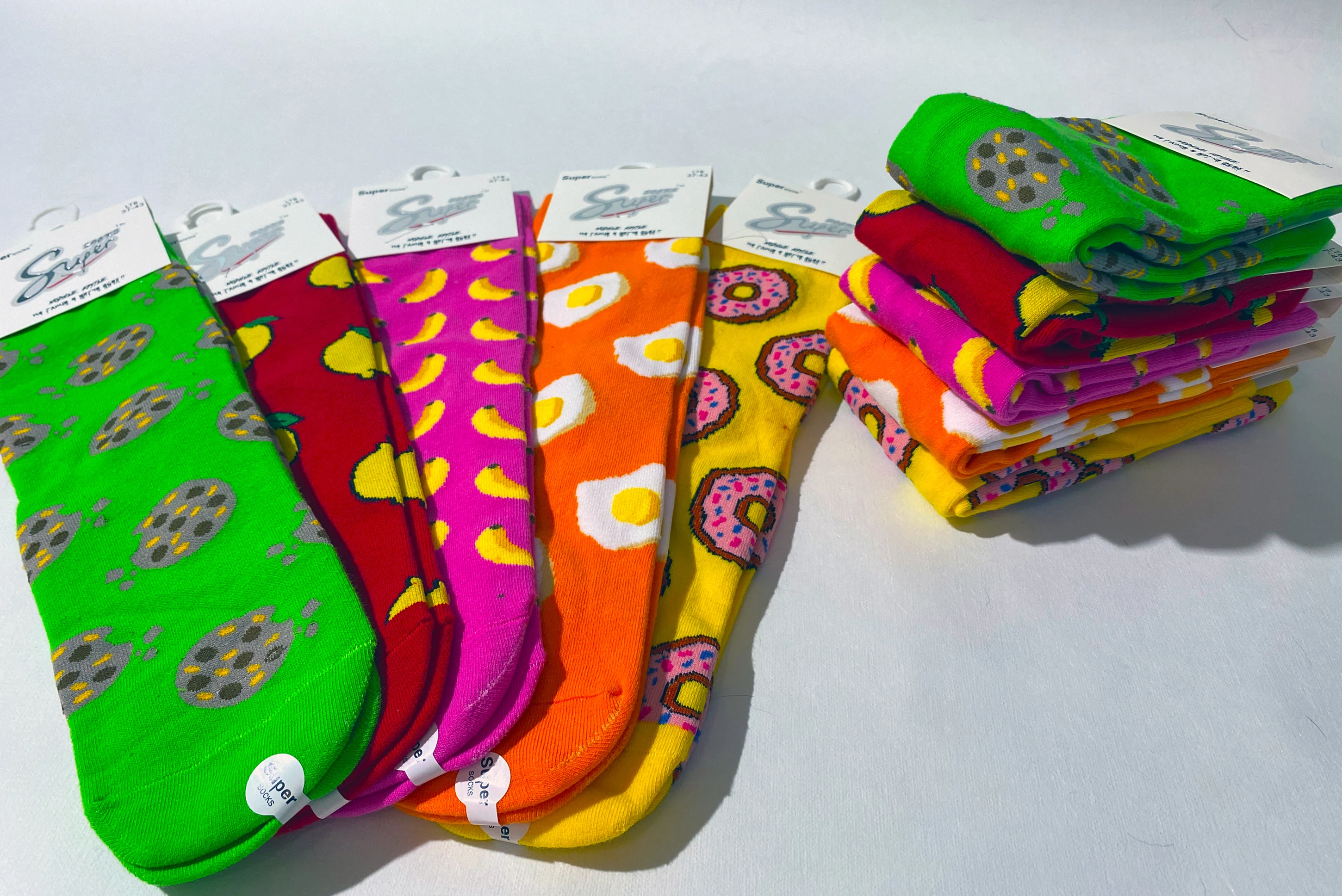 Мужские забавные носки с рисунком женские принтом man funny patterned socks woman cartoon - купить