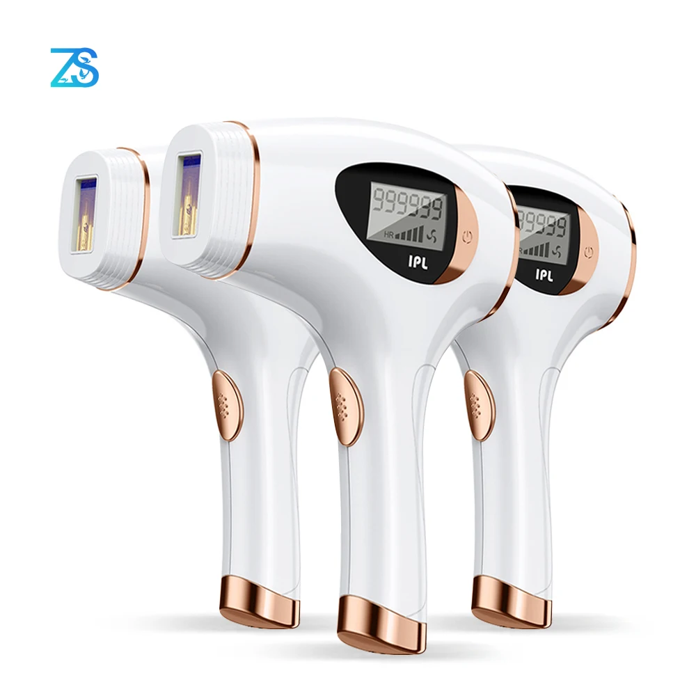 

[ZS] IPL Laser Epilator 9900,000 Flash Ice Cooling Painless Permanent Armpits Back Legs Bikini Hair Removal Device For Women