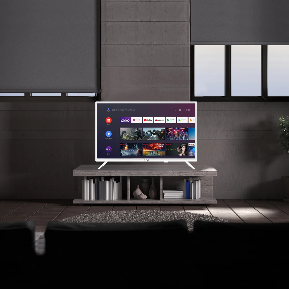 Телевизор 24&quot KIVI 24H740LW / HD Smart TV Google Android 9.0 HDR Bluetooth | Электроника