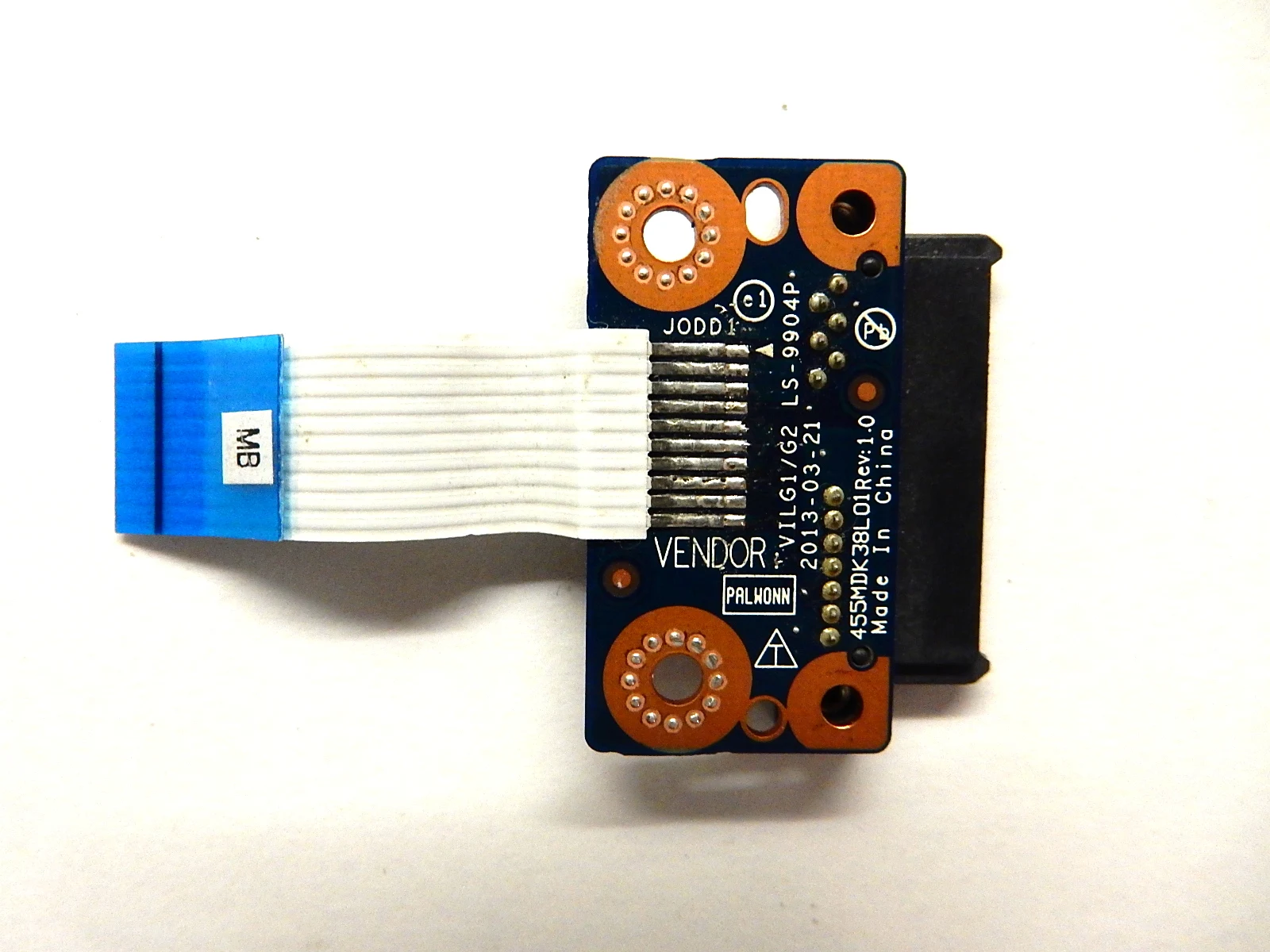Плата разъема DVD VILG1/G2 LS-9904P 455MDK38L01 Rev: 1.0 NBX0001EB00 Lenovo G500s G505s (б/у) | Компьютеры и офис