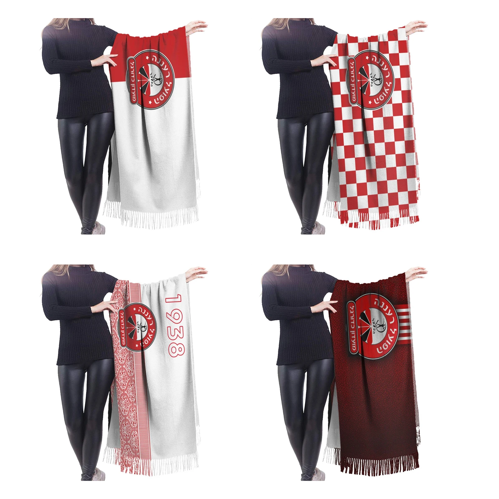 

Женский шарф Hapoel Raanana Fc, кашемировая шаль из пашмины, мягкие теплые зимние длинные большие шарфы