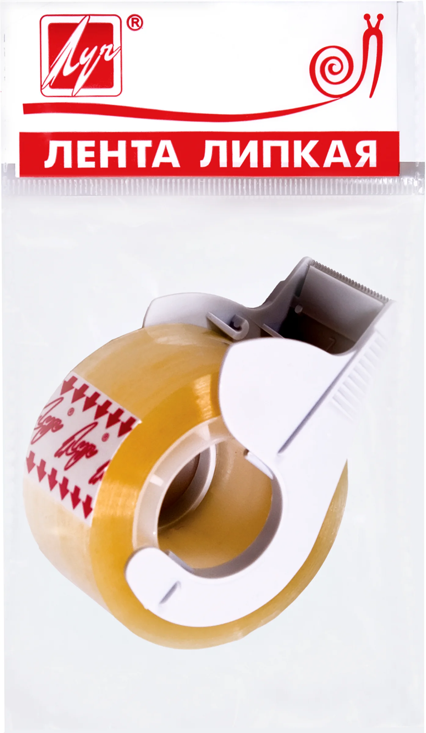 Лента клейкая прозрачная 24мм ТМ Луч | Канцтовары для офиса и дома