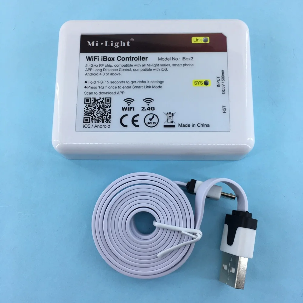 Wi-Fi контроллер iBox2 Mi-light/C-Ibox2 /Конвертер WiFi сигнала в RF сигнал | Строительство и