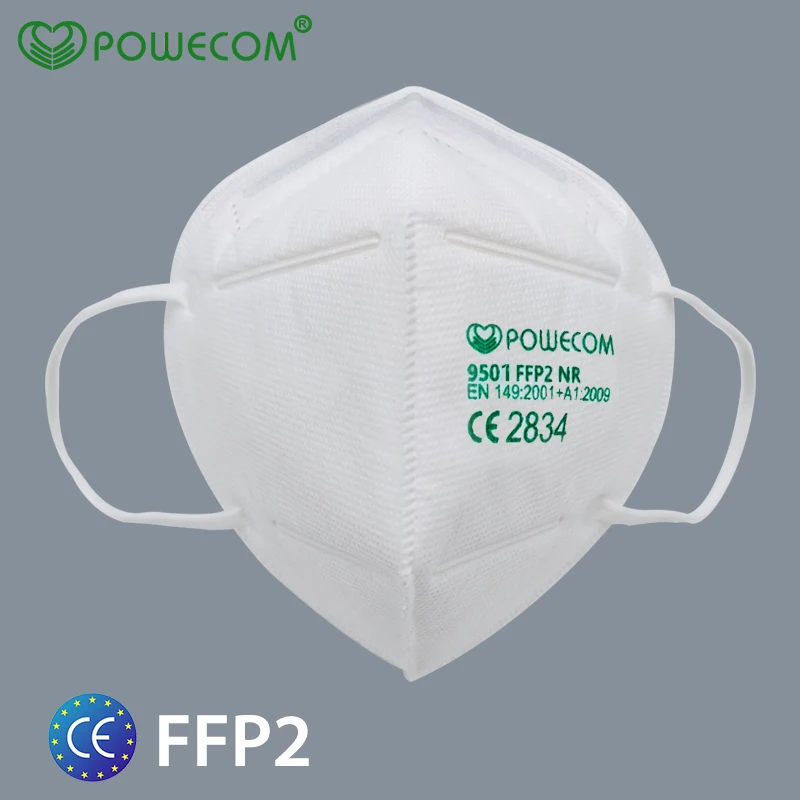 Маска для лица POWECOM ffp2 многоразовая с фильтром 5 слоев | Красота и здоровье