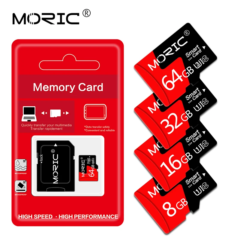 Micro SD  ,  10, 128 , 64 , 8 , 16 , 32