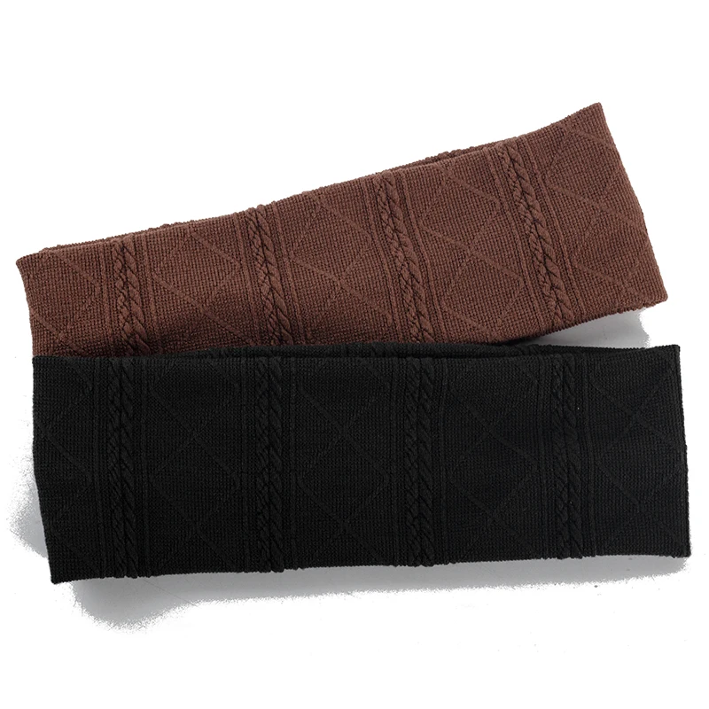 Женская ромбовидная дизайнерская плоская повязка для волос на голову хлопковая