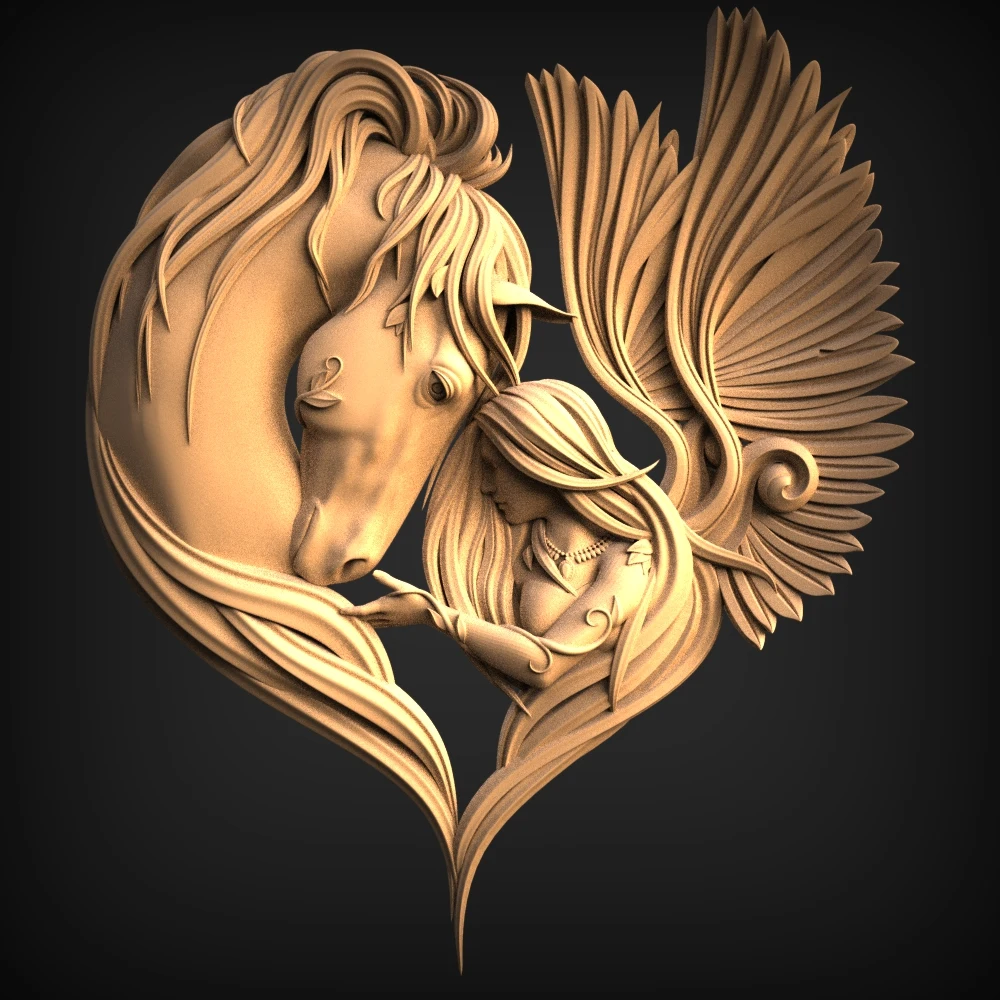 Модель STL 3D для ЧПУ-роутера 3D-принтера Artcam Aspire Bas Relief-Panno (726) | Инструменты