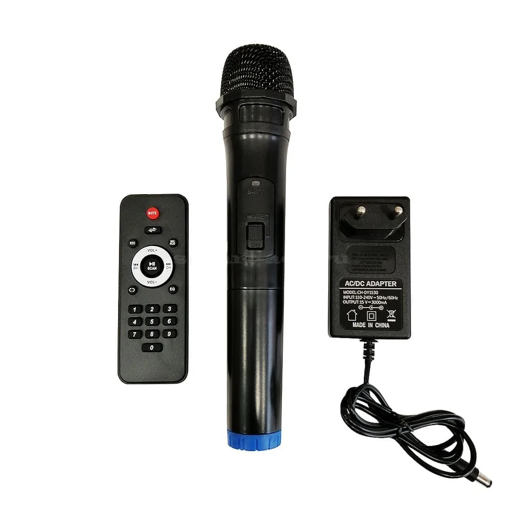 Акустическая система 5000Вт LT2210 портативная колонка динамик сабвуфер с микрофонов