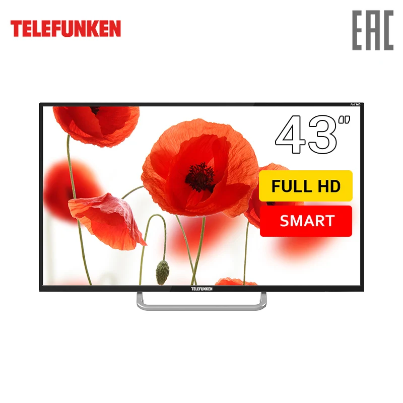 Телевизор 43&quot Telefunken LED43S40T2S Full HD Smart TV|Запчасти к телевизорам| |