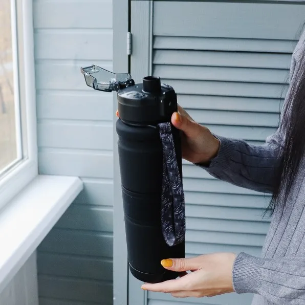 ZORRI легкая бутылка/Аксессуары для воды без БФА тритана 400 1000 мл посуда напитков