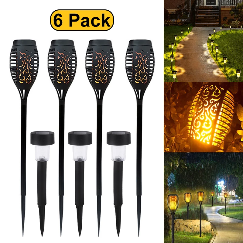 

Solar LED Garden Light Yard Pathway Lawn Lantern Decoration Outdoor Solar Powered LED Street Patio Lighting