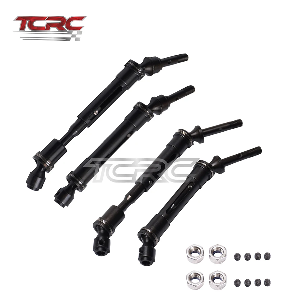 TCRC стальной передний и задний приводной вал CVD трансмиссионная ось для 1/10 RC