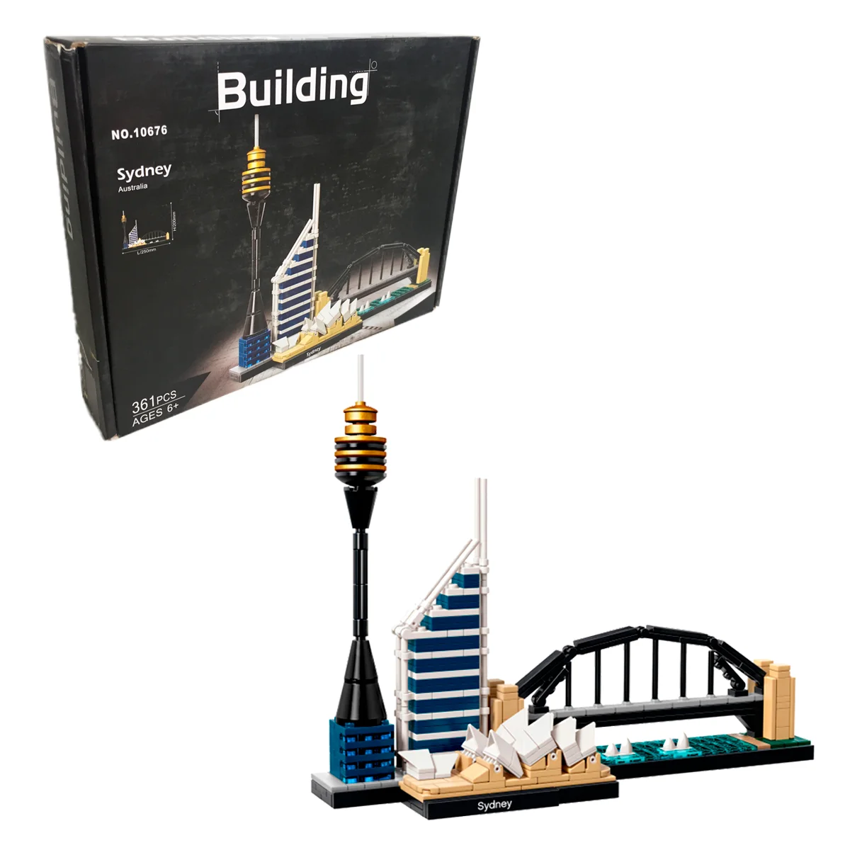 City designer Sydney architecture 361 detail Bela 10676 Lego format | Blocks